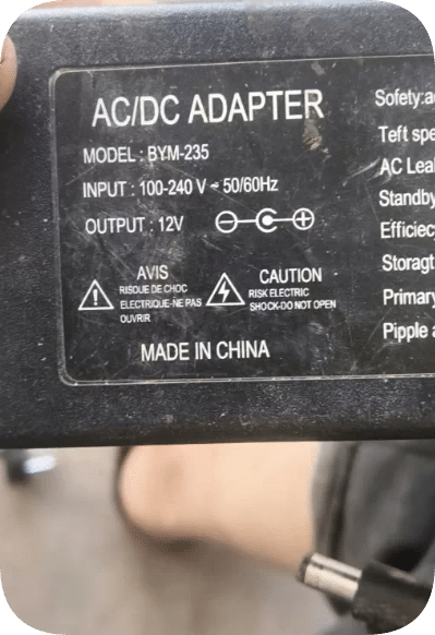 *Brand NEW*BYM-235 Compatible Power Adapter, 12V DC Round Barrel Connector AC-DC Charger Power Supply